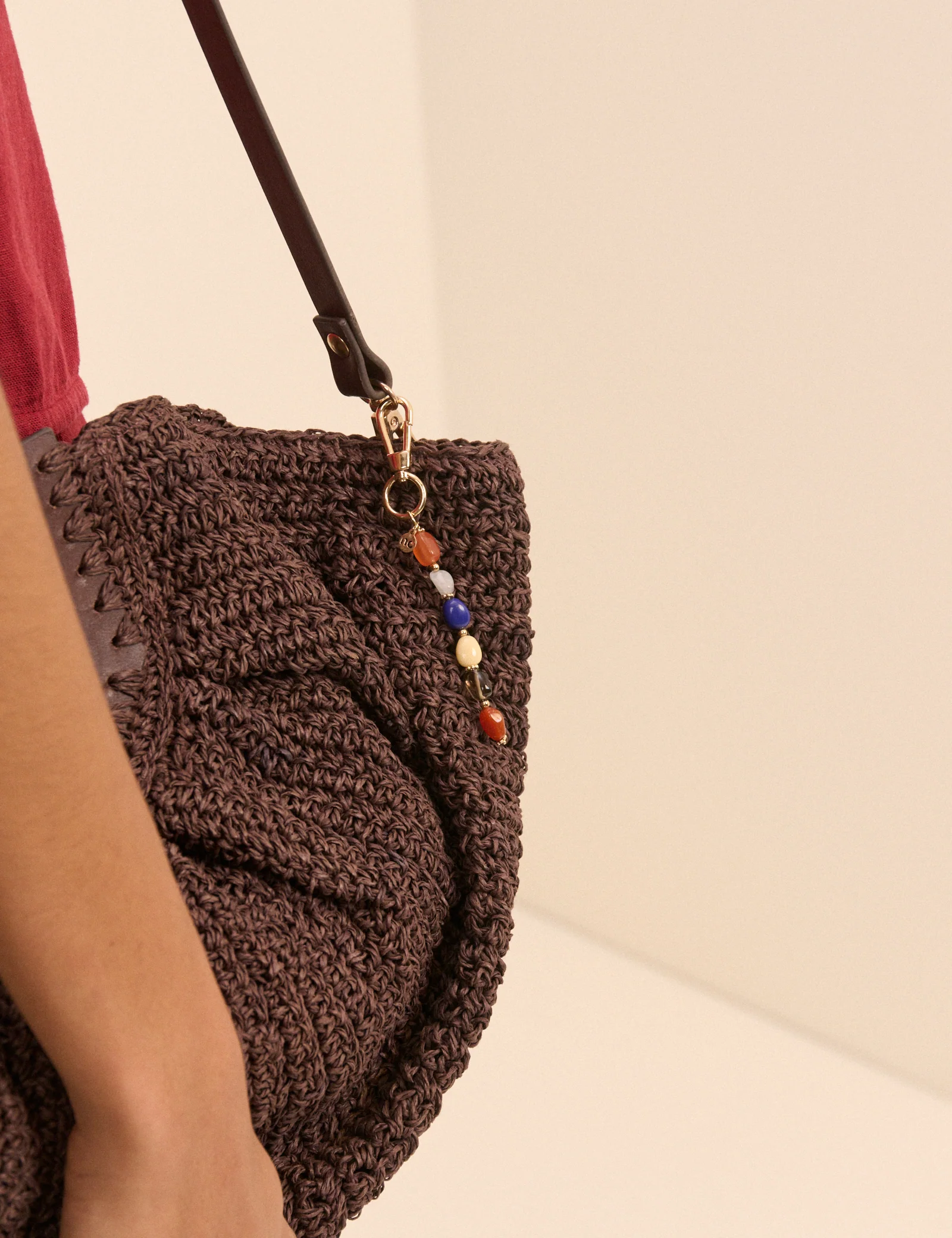 Multi Coloured Beaded Key Chain - Image 6