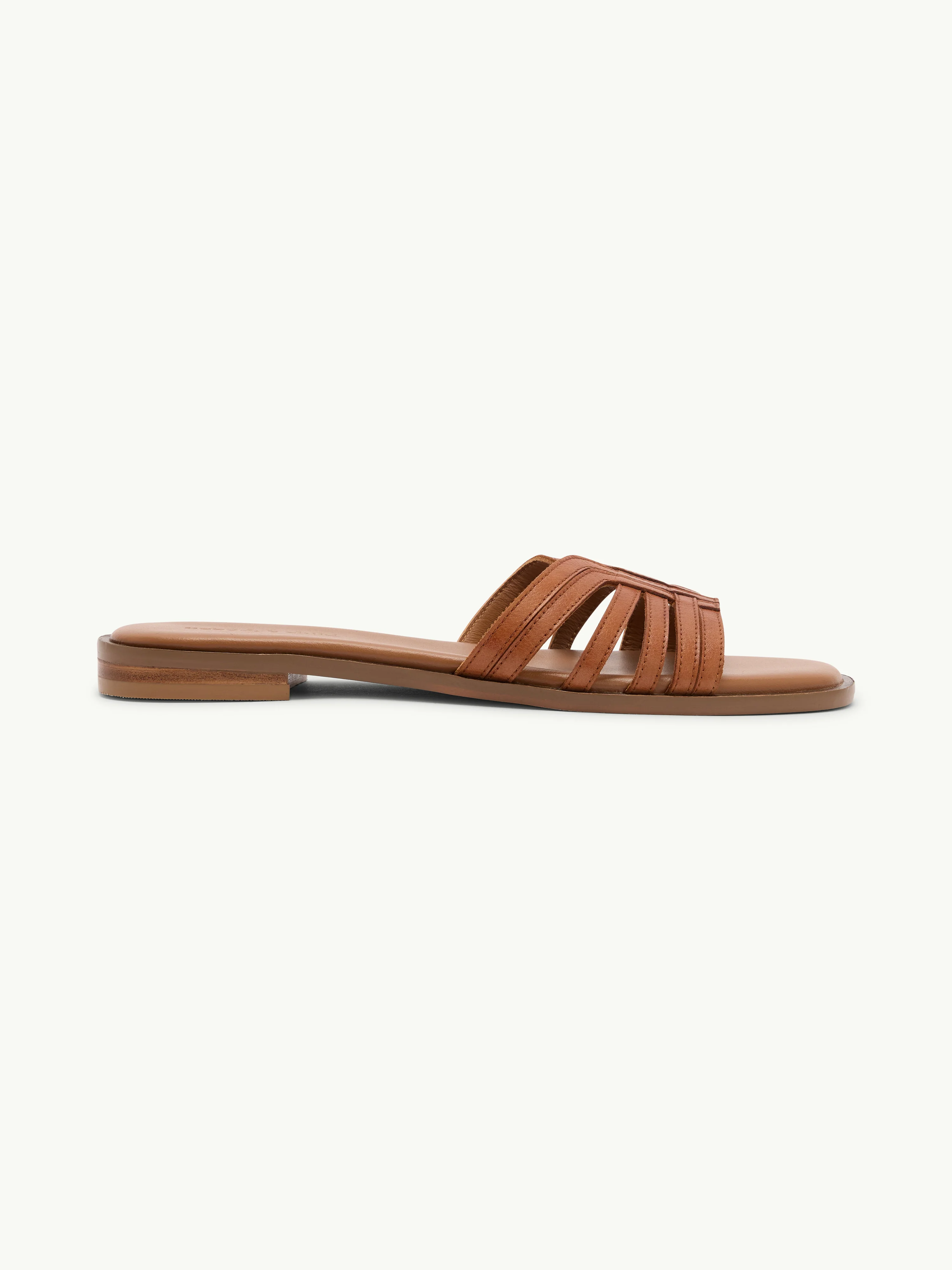 Light Brown Leather Sandals - Image 2