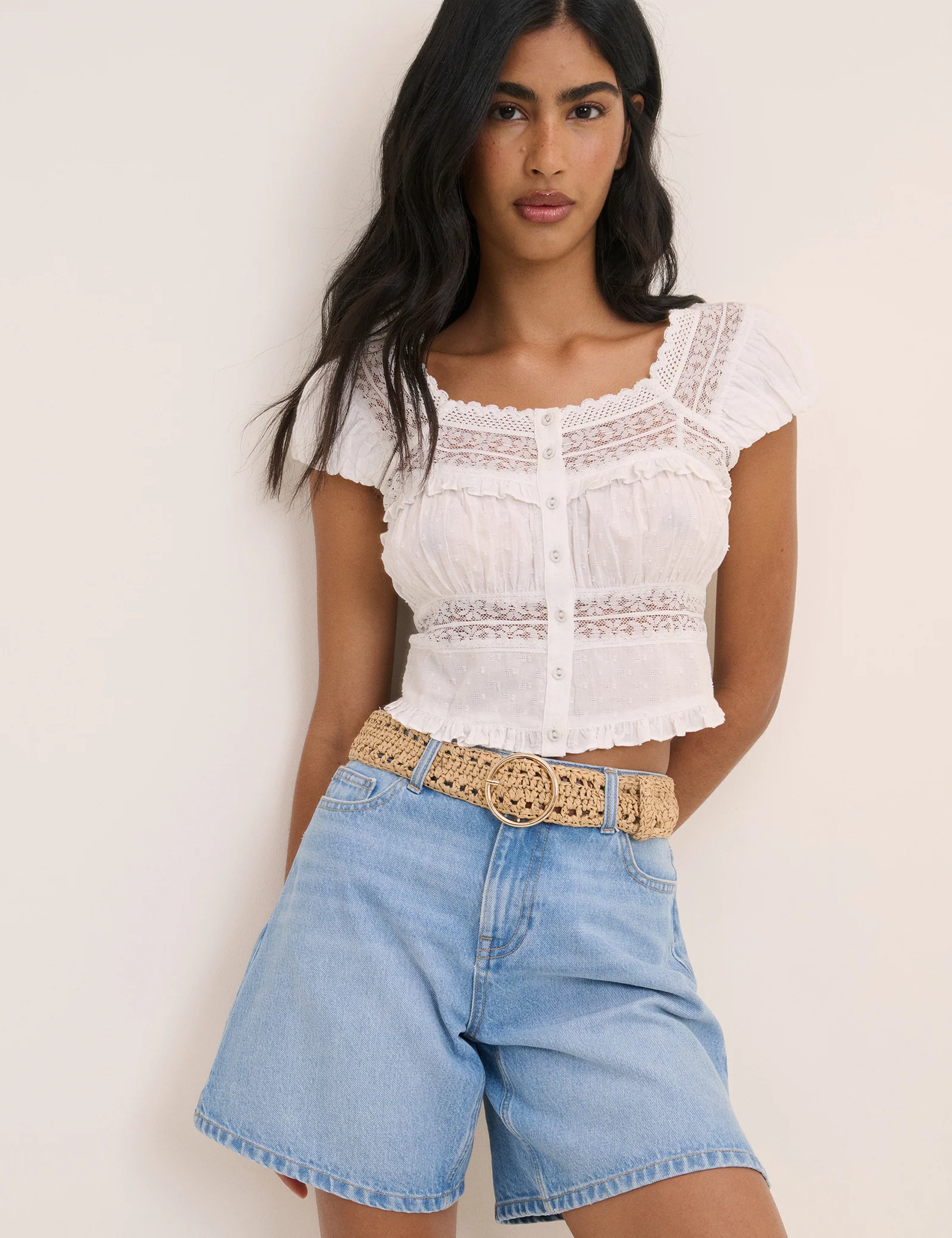 Natural Raffia Belt - Image 4