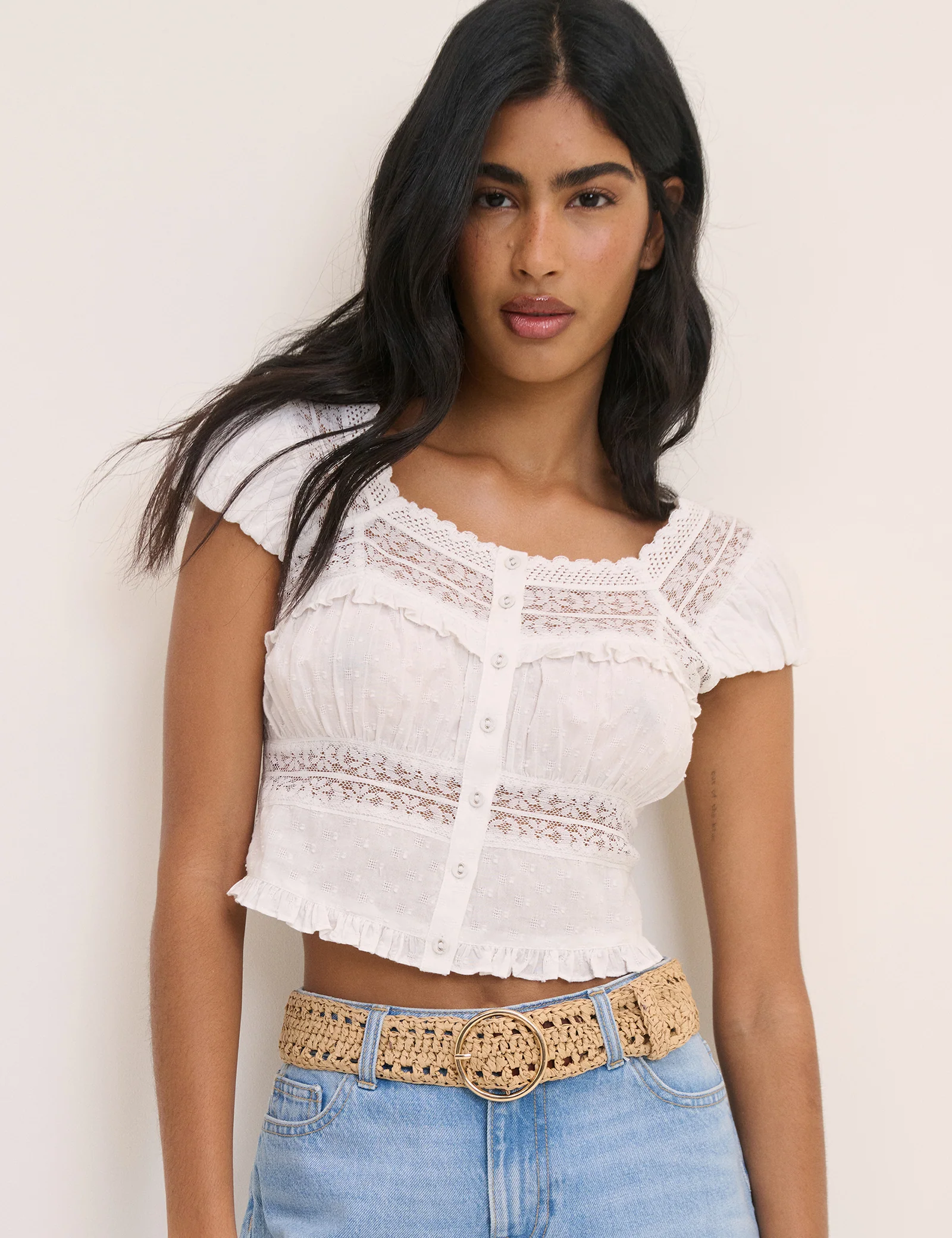 Natural Raffia Belt - Image 5