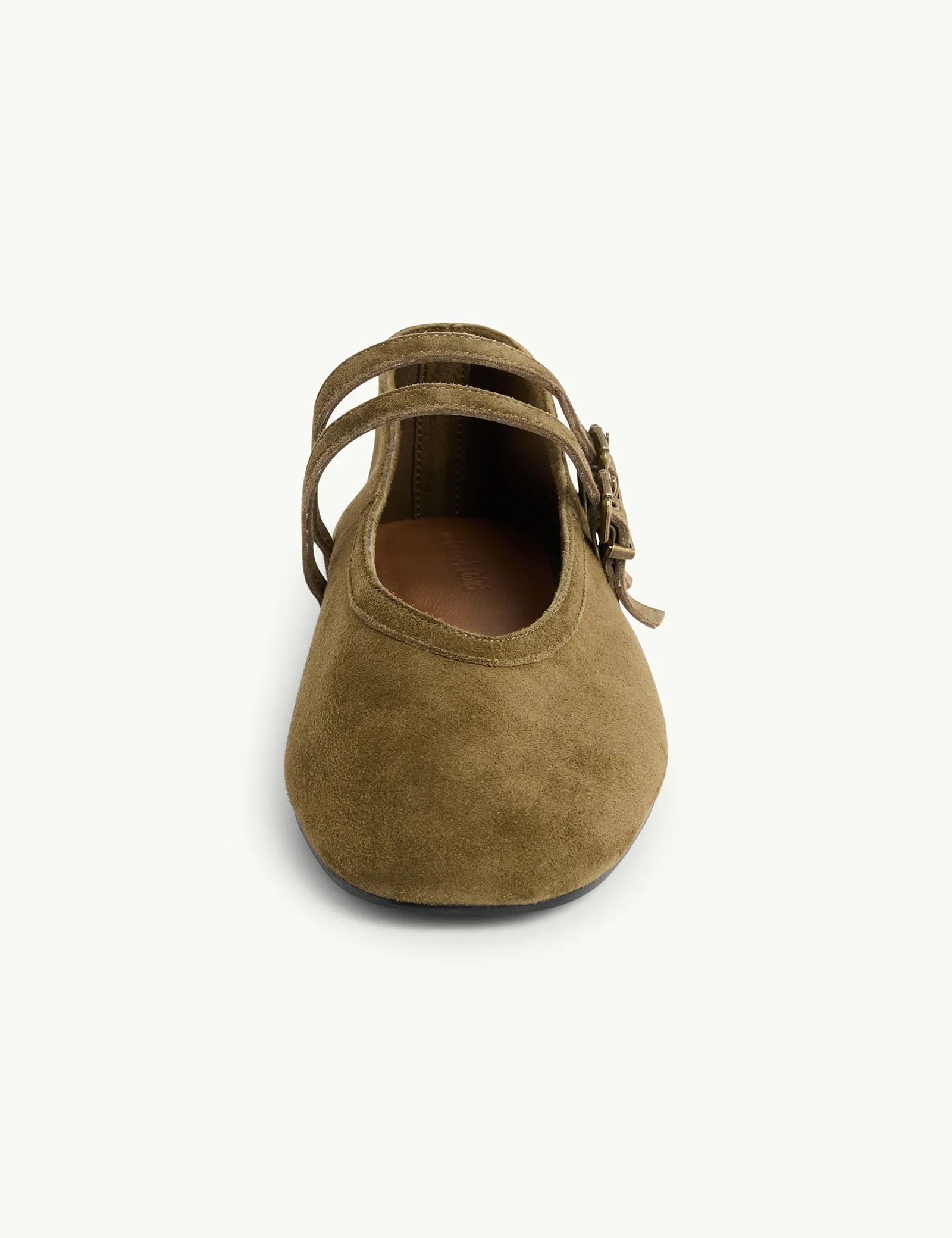 Green Suede Ballet Flats - Image 6